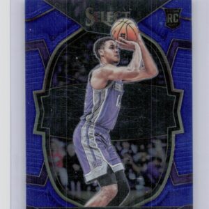 2022-23 Select Keegan Murray Blue Prizm #81 Kings