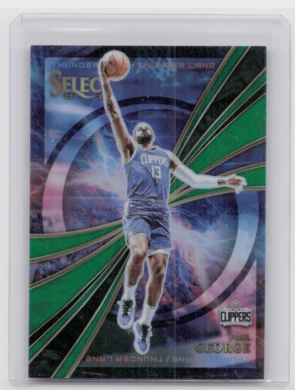 2022-23 Select Paul George #3 Clippers Thunder Lane