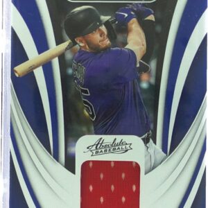2022 Absolute C.J. Cron JSY #TR-CC Rockies Threads Retail