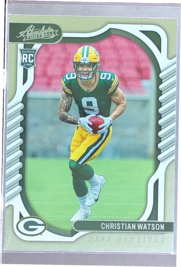 2022 Absolute Christian Watson Retail RC #119 Packers