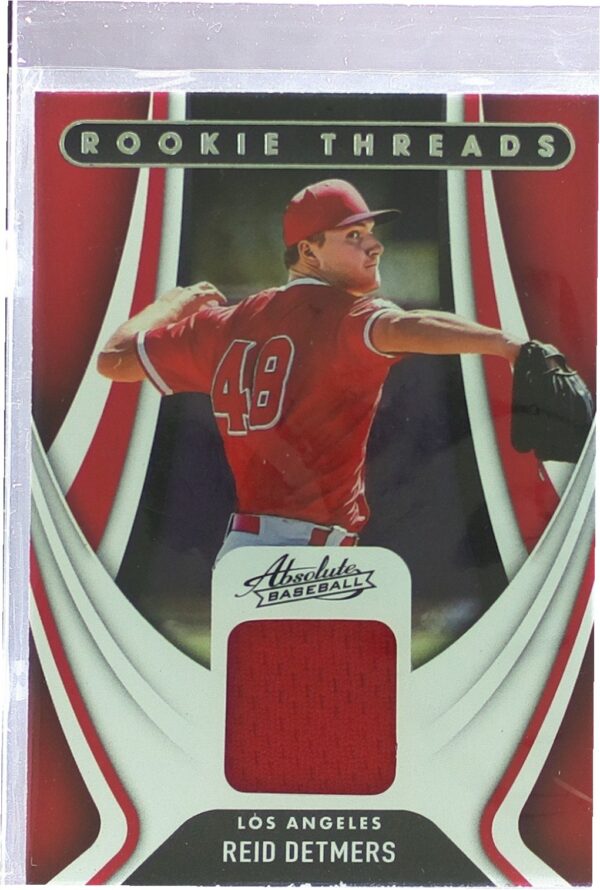 2022 Absolute Reid Detmers JSY #RT-RD Angels Rookie Threads Retail