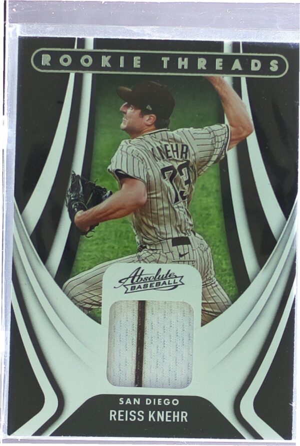 2022 Absolute Reiss Knehr JSY RC #RT-RK Padres Rookie Threads Retail