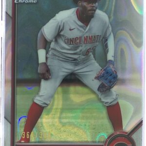 2022 Bowman Chrome Jay Allen /399 #BCP-114 Reds Chrome Prospects Lava Refractor