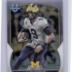 2022 Bowman University Chrome JJ McCarthy #48 Wolverines