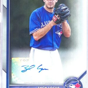 2022 Bowman Zach Logue Auto #PPA-ZL Jays Prospects Autographs
