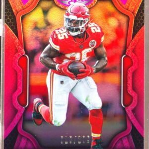 2022 Certified Clyde Edwards-Helaire Mirror Pink /199 #47 Chiefs