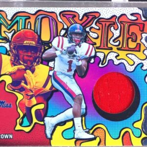 2022 Chronicles Draft A.J. Brown JSY #EM-19 Rebels Elite Moxie Jersey