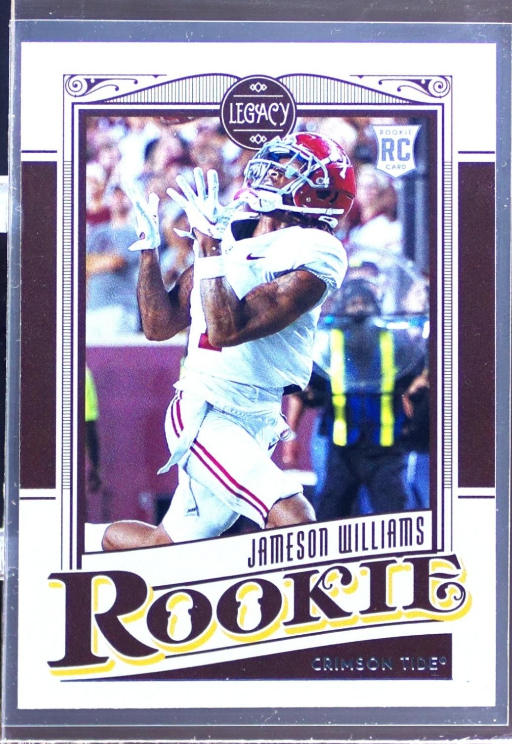 2022 Chronicles Draft Jameson Williams RC #13 Tide Legacy Rookies