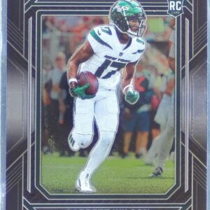2022 Chronicles Garrett Wilson RC #PB-12 Jets Prizm Black