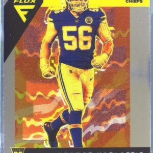2022 Chronicles George Karlaftis RC #FX-17 Chiefs Flux Rookies