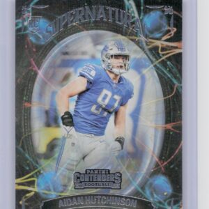 2022 Contenders Aidan Hutchinson Supernatural Rookie #/-AHU Lions