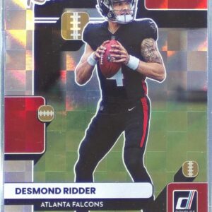 2022 Donruss Desmond Ridder #TR-4 Falcons The Rookies