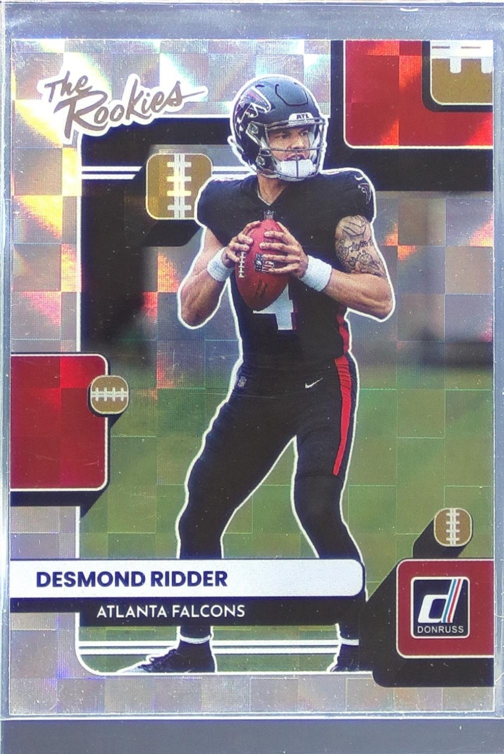 2022 Donruss Desmond Ridder #TR-4 Falcons The Rookies