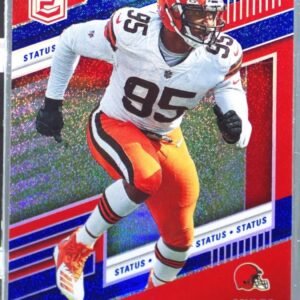 2022 Donruss Elite Myles Garrett Status Sparkle /275 #67 Browns