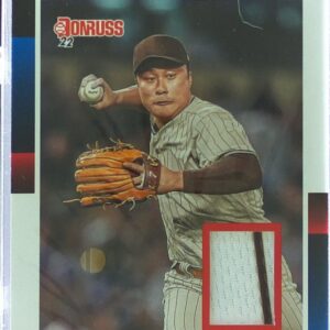 2022 Donruss Ha-Seong Kim JSY #R88M-HK Padres Retro 1988 Materials