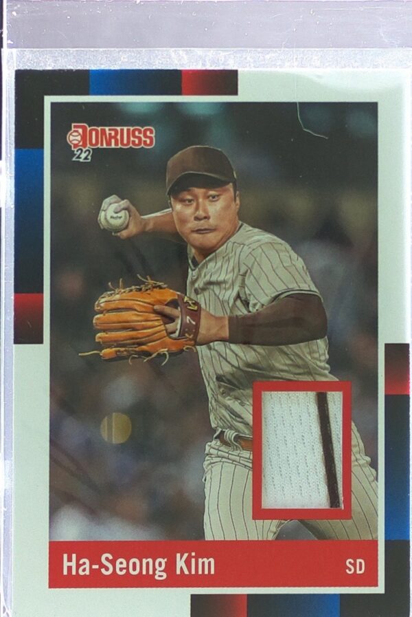 2022 Donruss Ha-Seong Kim JSY #R88M-HK Padres Retro 1988 Materials