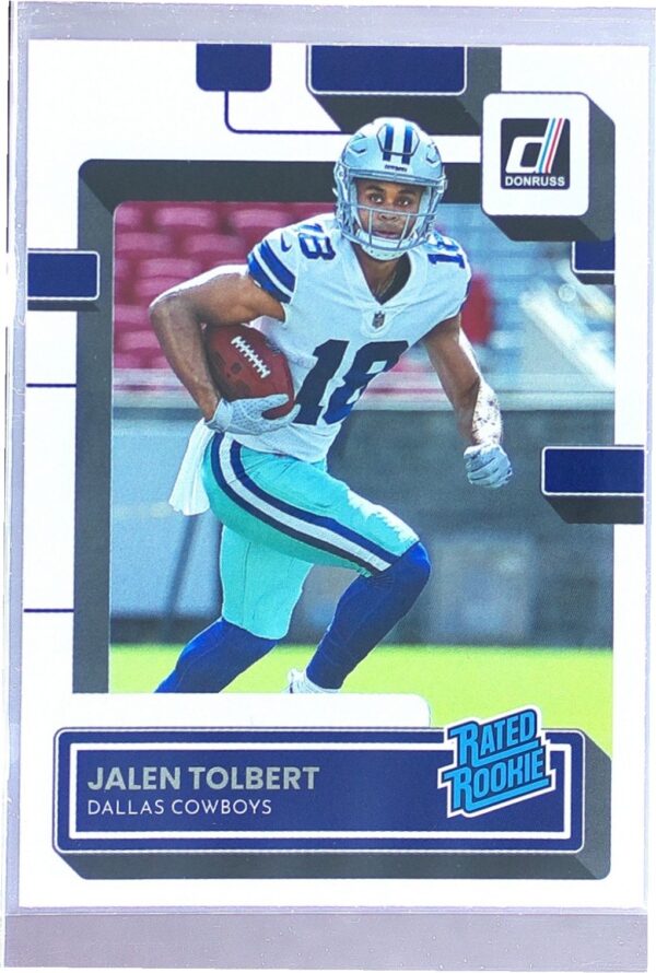 2022 Donruss Jalen Tolbert RC #331 Cowboys