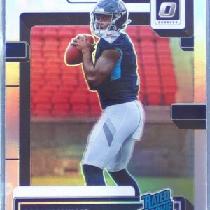 2022 Donruss Malik Willis RC #P-303 Titans Optic Rated Rookies Preview Holo