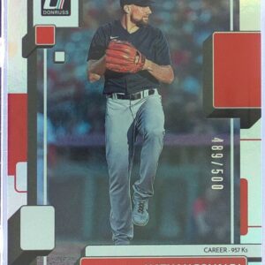 2022 Donruss Nathan Eovaldi Career Stat Line /500 #200 Sox