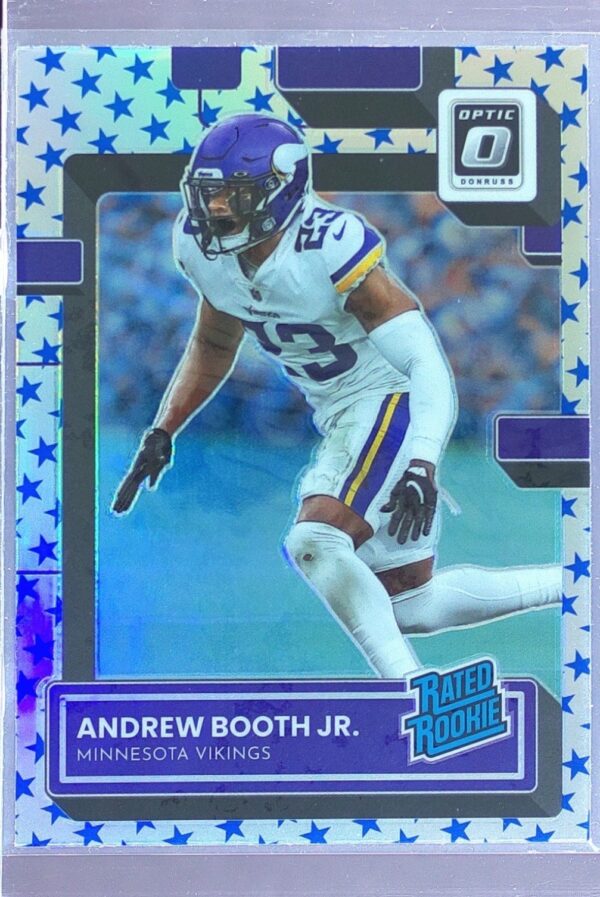 2022 Donruss Optic Andrew Booth Jr. Stars RC #264 Vikings