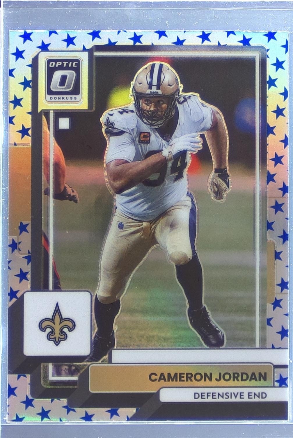 2022 Donruss Optic Cameron Jordan Stars #143 Saints