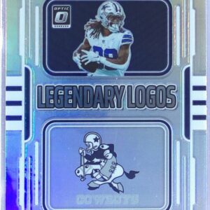 2022 Donruss Optic CeeDee Lamb #LL-13 Cowboys Legendary Logos