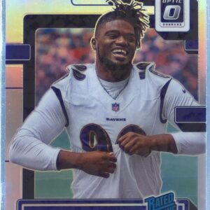 2022 Donruss Optic David Ojabo Holo RC #265 Ravens