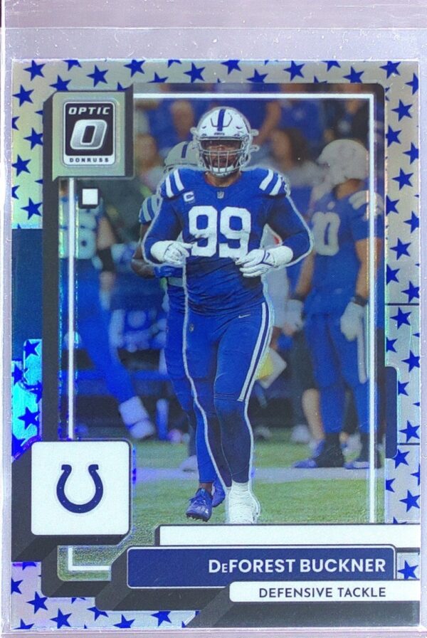 2022 Donruss Optic DeForest Buckner Stars #86 Colts