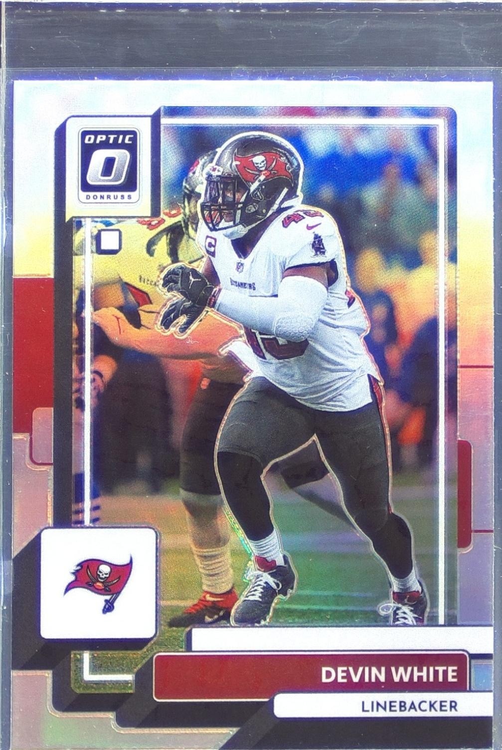 2022 Donruss Optic Devin White Holo #187 Buccaneers
