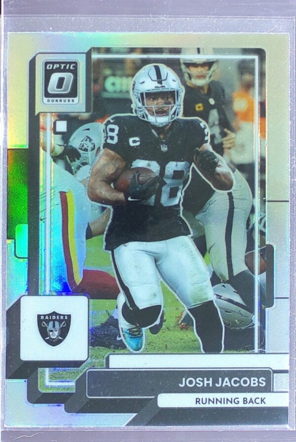 2022 Donruss Optic Josh Jacobs Holo #102 Raiders