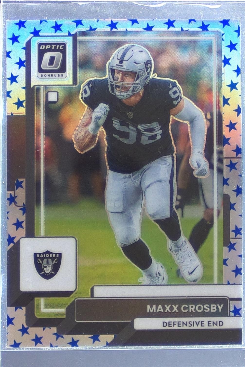 2022 Donruss Optic Maxx Crosby Stars #106 Raiders