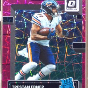 2022 Donruss Optic Trestan RC Ebner Pink Velocity /79 #286 Bears