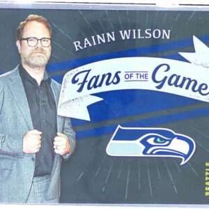2022 Donruss Rainn Wilson Auto #FG-RW Seahawks Fans of the Game Autographs