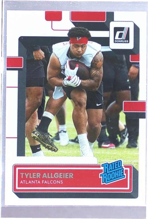2022 Donruss Tyler Allgeier RC #344 Falcons