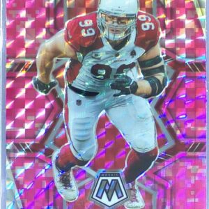 2022 Mosaic J.J. Watt Mosaic Camo Pink #4 Cardinals