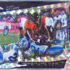 2022 Mosaic Javonte Williams #B-5 Broncos Bang! Mosaic