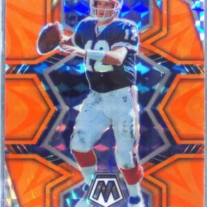 2022 Mosaic Jim Kelly Mosaic Reactive Orange #26 Bills