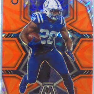 2022 Mosaic Jonathan Taylor Mosaic Reactive Orange #83 Colts