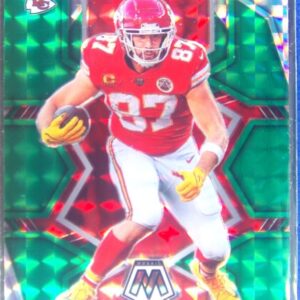 2022 Mosaic Travis Kelce Mosaic Green #97 Chiefs