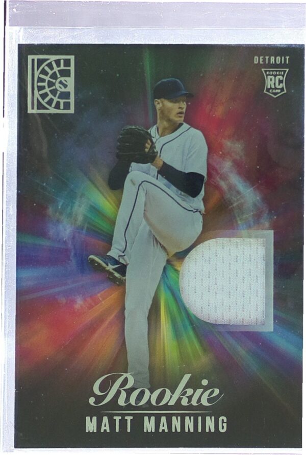 2022 Panini Capstone Matt Manning JSY RC #RM-MM Tigers Rookie Materials