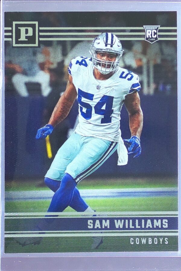 2022 Panini Chronicles Sam Williams RC #PA-29 Cowboys