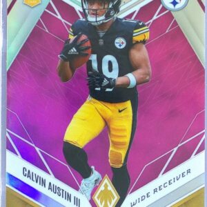 2022 Panini Phoenix Calvin Austin III Pink /199 RC #136 Steelers