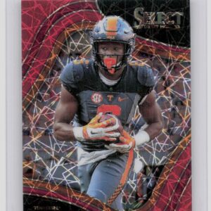 2022 Panini Select Draft Picks Alvin Kamara Red Lazer Prizm #182 Volunteers