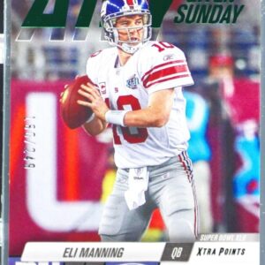 2022 Prestige Eli Manning /249 #6 Giants Any Given Sunday Xtra Points Green