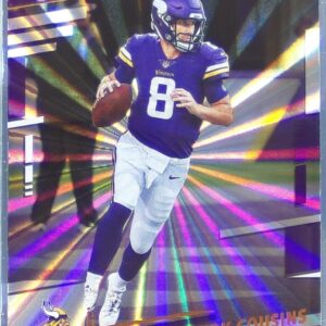 2022 Prestige Kirk Cousins Xtra Points Sunburst #189 Vikings