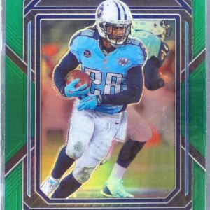 2022 Prizm Chris Johnson Green #291 Titans