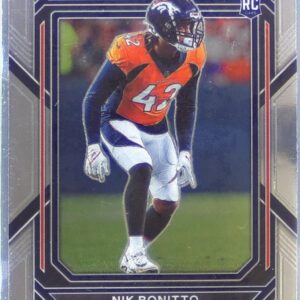 2022 Prizm Nik Bonitto RC #398 Broncos