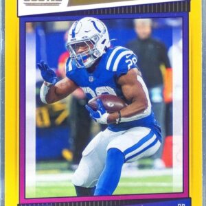 2022 Score Jonathan Taylor Gold #12 Colts