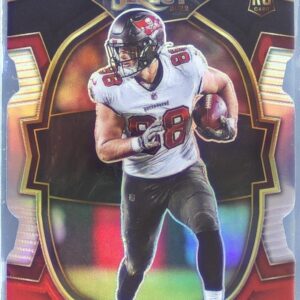 2022 Select Cade Otton Black and Red Prizm Die Cut RC #28 Buccaneers