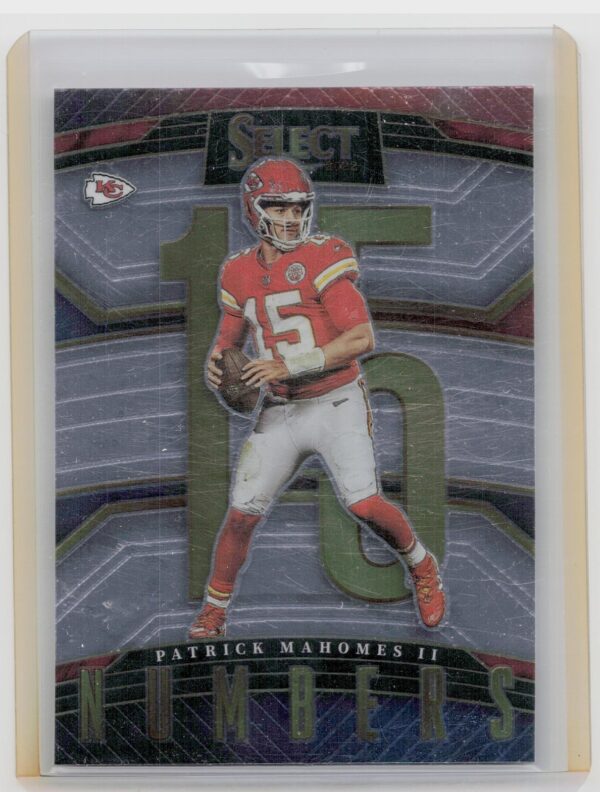 2022 Select Patrick Mahomes II Select Numbers #/-1 Chiefs